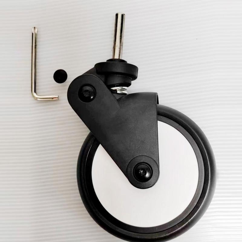 Baby Kinderwagen Gummiräder Baby Kinderwagen Vorder-/Hinterräder Ersatzzubehör für Yoya Vovo Rad Kinderwagen