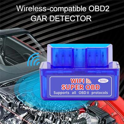 Σούπερ Μίνι ELM32 Ασύρματος OBD2 V1.5 Elm 32 V1.5 WIFI OBD 2 Αυτοδιαγνωστικός Σαρωτής Για Αυτοκίνητο ELM-32 OBDII Εργαλεία Διάγνωσης Κωδικών