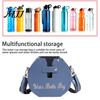 Crossbody Bag Outdoor Water Cup Storage with Adjustable Strap Waterproof Easy Coffee Pouch to Carry Portable Holder Bottle Purse Hands-free
