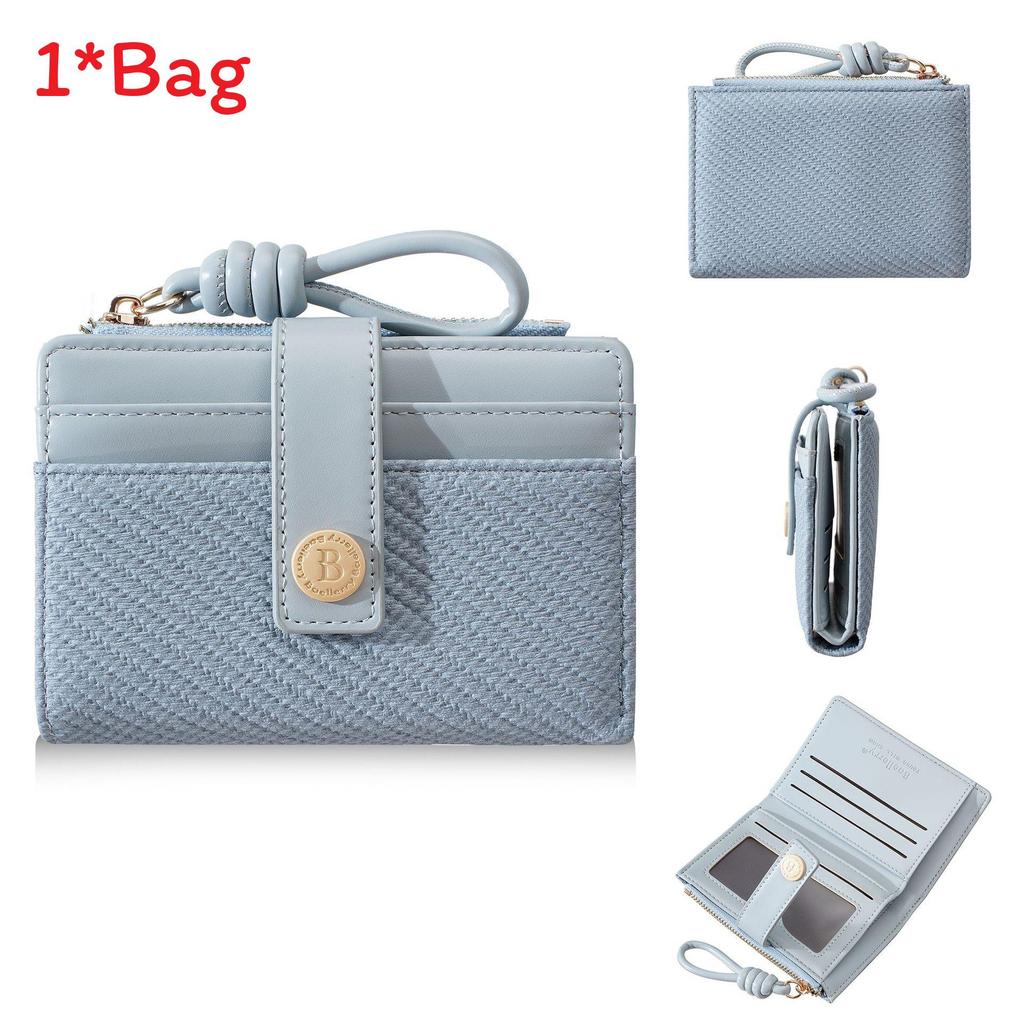 Crossborder Style Multicolor Ladies Wallet With Multifunction Card Holder For Everyday