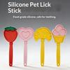 Silicone Slow Feeding New Pet Silicone Lick Stick, Fun Toy for Cats and Dogs, Eco-Friendly Licking Mat