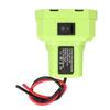 Lithium Battery Adapter 14AWG Wire Power Tool Battery Converter for Ryobi 18V One+ Series