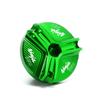 For Kawasaki NINJA 650 NIINJA650 -2023 Accessories Motorcycle Front & Rear Brake Fluid Reservoir Cover Engine Oil Filler Cap