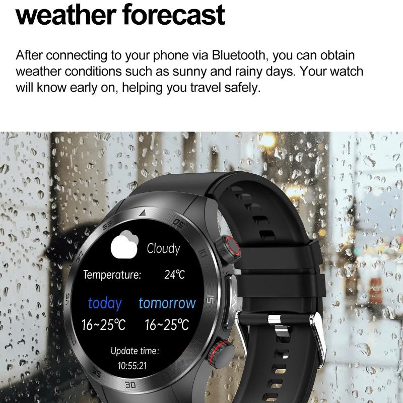 2025 Nové chytré hodinky se safírovým sklem pro neinvazivní monitorování zdraví, laserová terapie, krevní tuk, kyselina močová, EKG, chytré hodinky pro Xiaomi