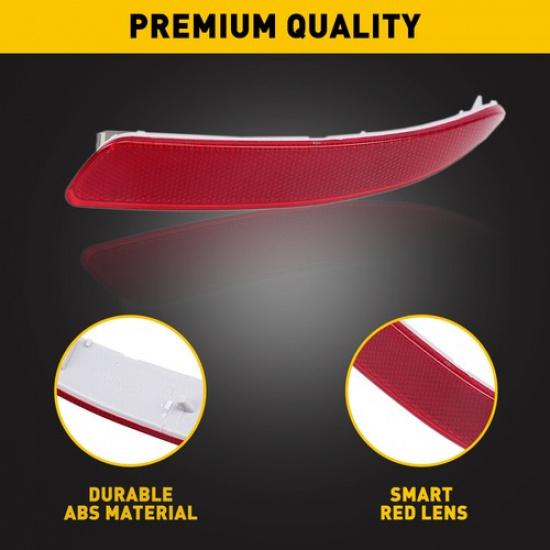 AUXITO Rear Bumper Reflector Light Tail Lamp Case RH For 2007-2013 BMW X5 E70