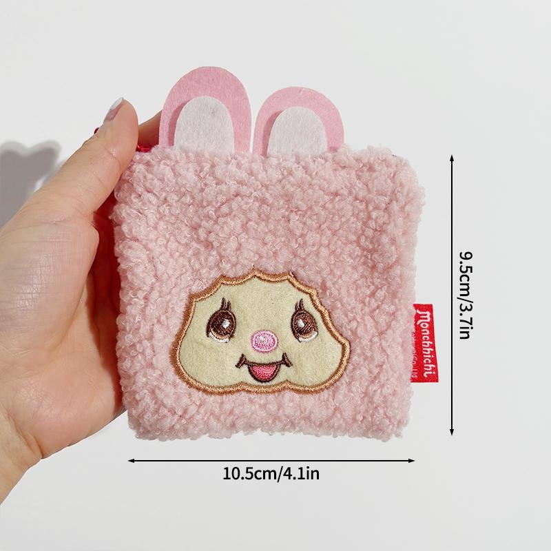 Monchhichi Pouch Portemonnee Schattige Kleine Aap Portemonnee Sleutelhanger Cartoon Anime Opbergtas met Rits Portemonneetje Hanger Feestartikel