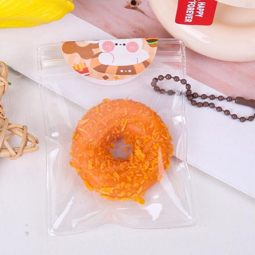 Bread Crumbs Squeeze Hamburger Toy Slow Rebound Cute Food Pinch Toy Fried Food Pinch Toy  Adults