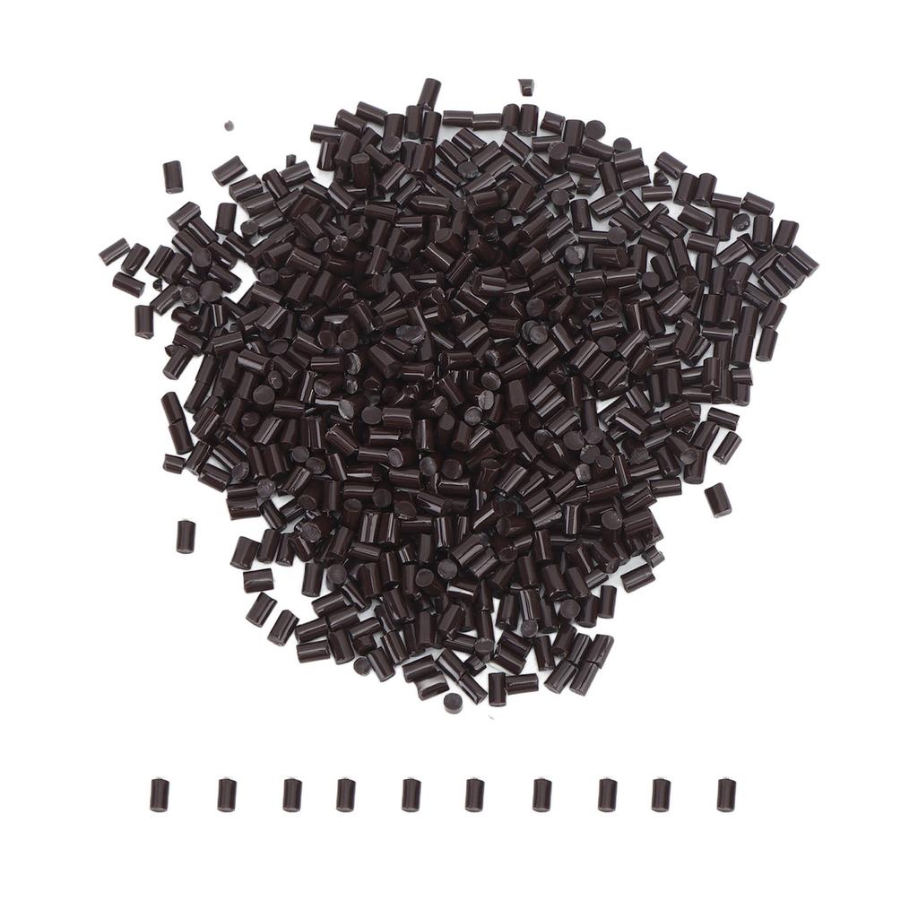 Granule de lipici keratină 100g pentru extensii de păr maro Fusion Italian Rebond, granule, perle