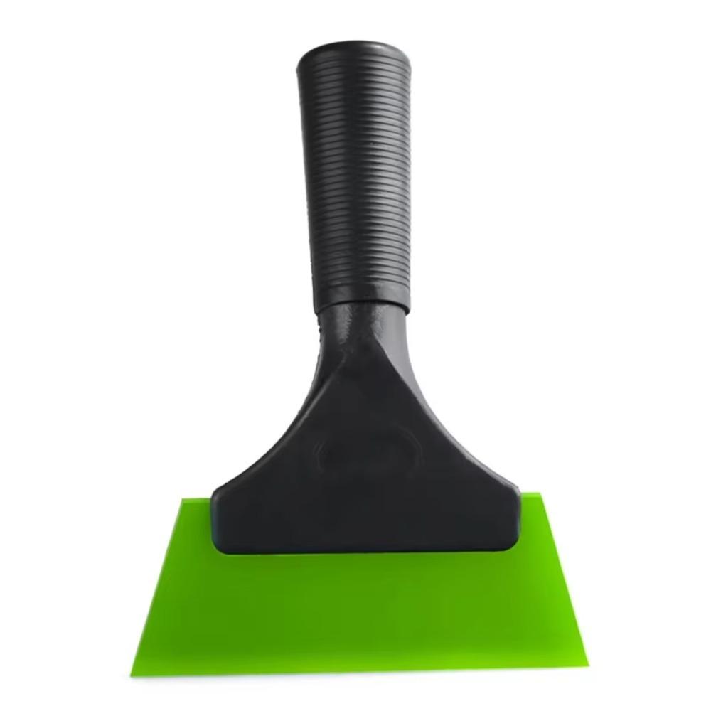 Soft Silicone Scrape Car Window Wiper Plastic Handle Multifunction Snow Cleaning Scraper Durable Sturdy Clean Scraper Windshield