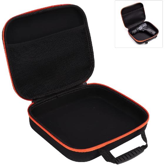 Sonew Tool Storage Bag,Tool Pouch Bag, Wide Mouth Tool Bag, Oxford Fabric Accessory Storage Case, for Electric Grinder Drill