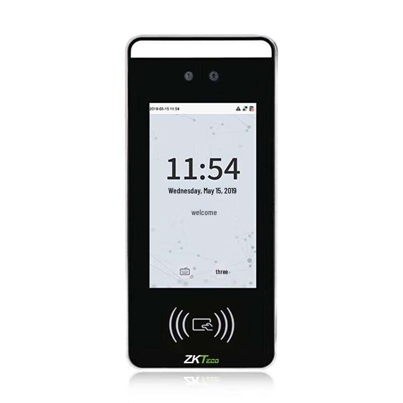 ZKTECO XFace60 Dynamic Face & Card Recognition Time Attendance Machine CN plug (adapter included)