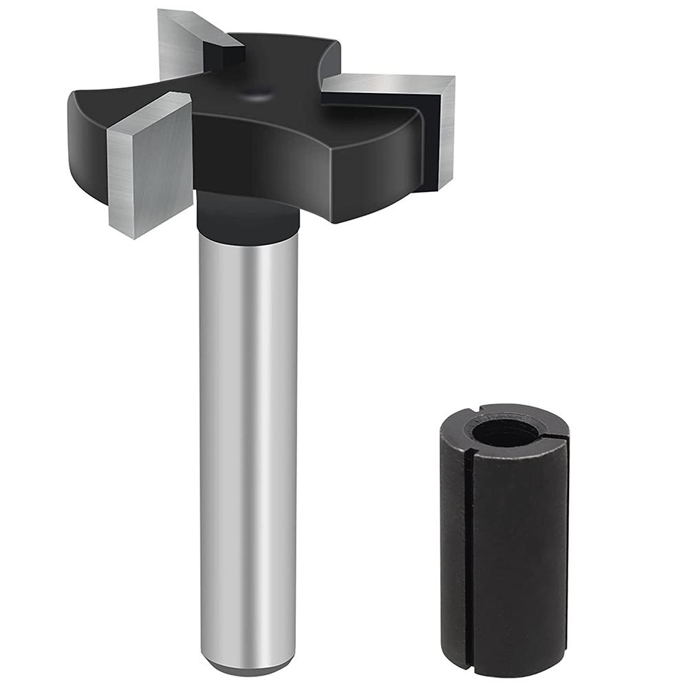 

1/2inch Shank CNC Spoilboard Surfacing Router Bit 2inch Wood Planer Bit,Insert Carbide Slab flattening milling cutter
