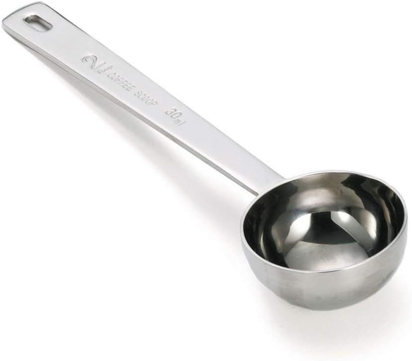 15/30ml coffee measuring spoon, stainless steel milk powder long handle measuring spoon, kitchen creative coffee spoon