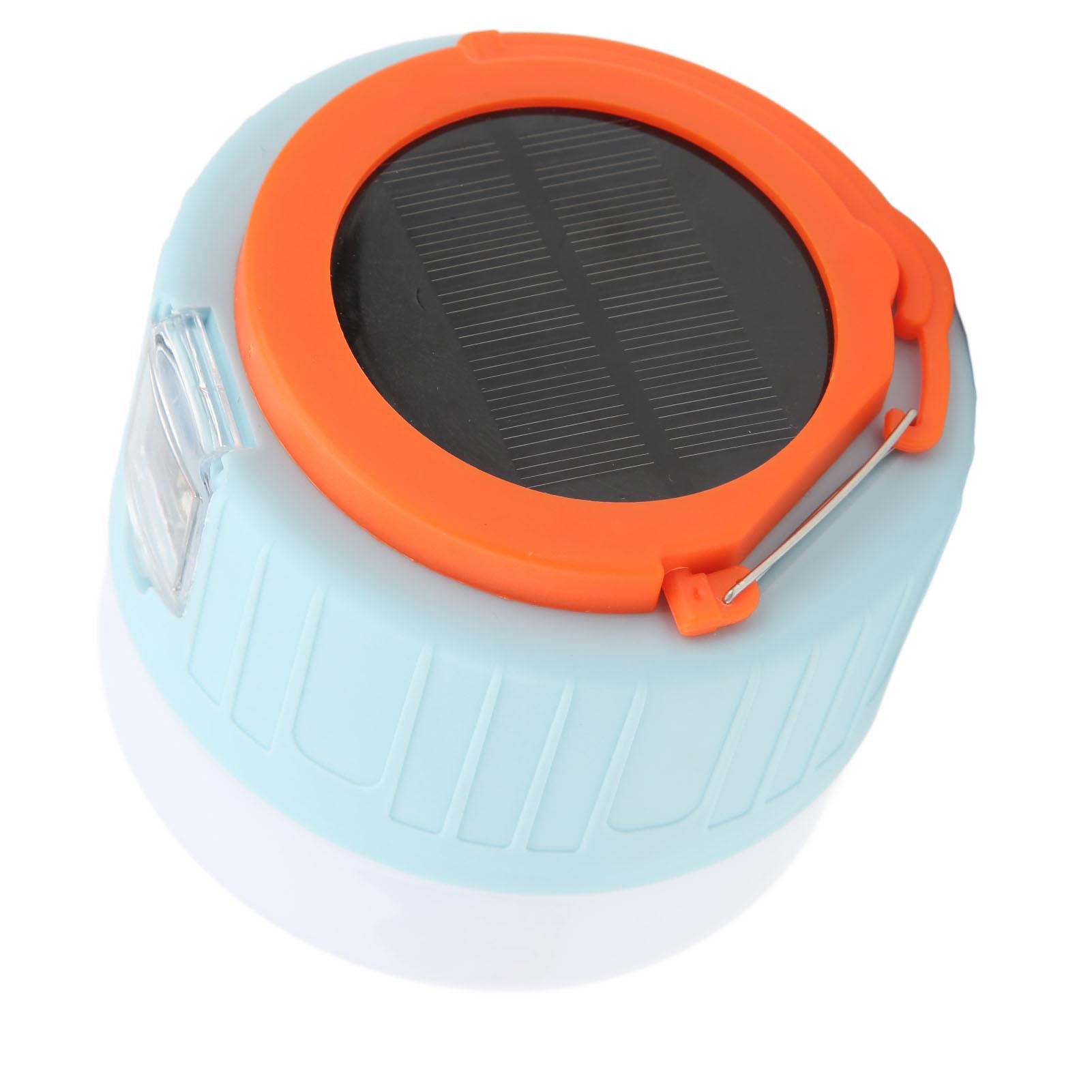 

Solar Camping Light Three Mode USB Charging Bright LED Solar Tent Light for Outdoor Emergency