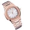 Baida Men's Stainless Steel Luminous Nautilus Watch