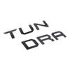 Matte Black Finish 3D 6pcs Tailgate Letter Pieces For 2014-21 Toyota Tundra