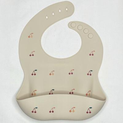 1PC Baby Silicone Bib Baby Complementary Food Eating Bib Saliva Pocket Waterproof Maternal and Child Product Accessories