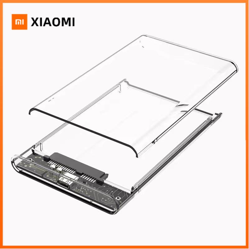 Xiaomi 2,5-Zoll SATA HDD/SSD-Gehäuse mit transparentem Design, Universelles USB 2.0 Externes Konvertierungs-Kit