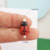 1 Piece Stainless Steel Pendant Charm Heart Rose Shell Star Sun Butterfly Bow Flower Red Gold Custom Necklace
