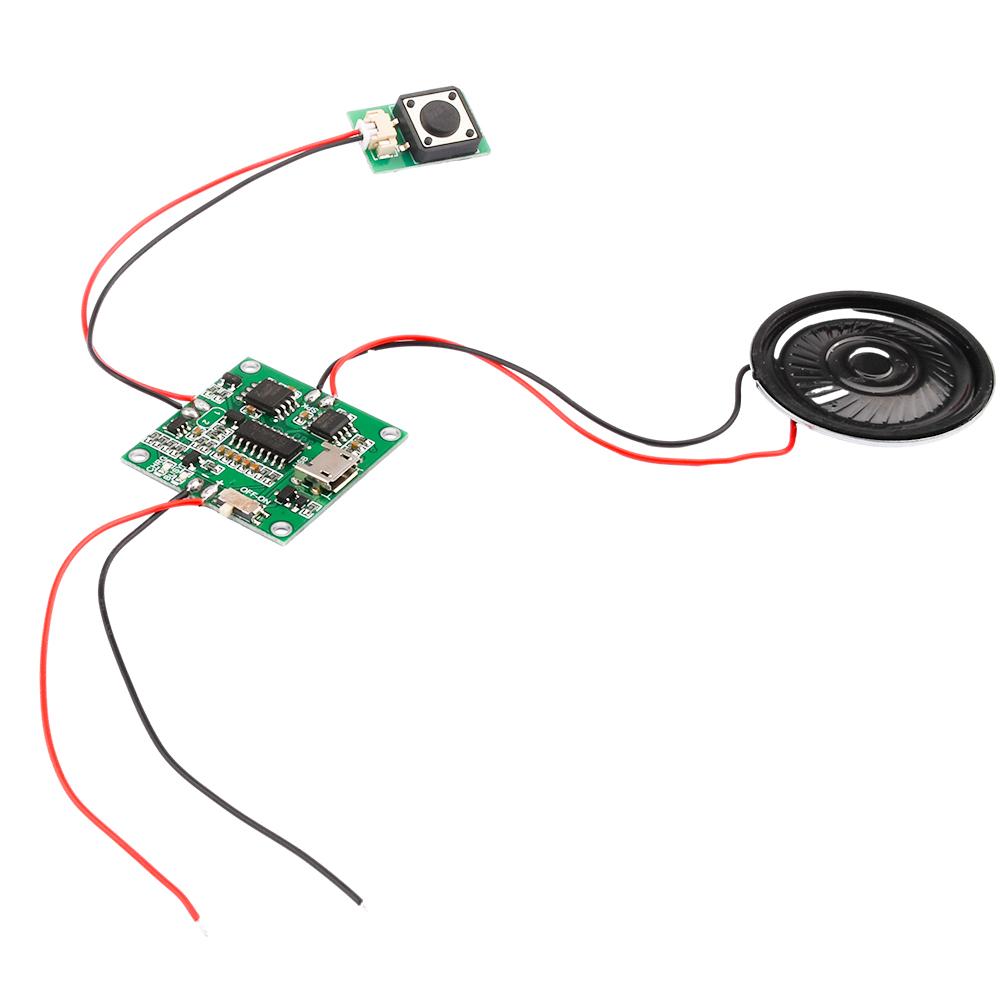 Micro USB 8M Sound Voice Audio Music Recordable Recorder Board Chip Programmable Music Module Greeting Card DIY Tools