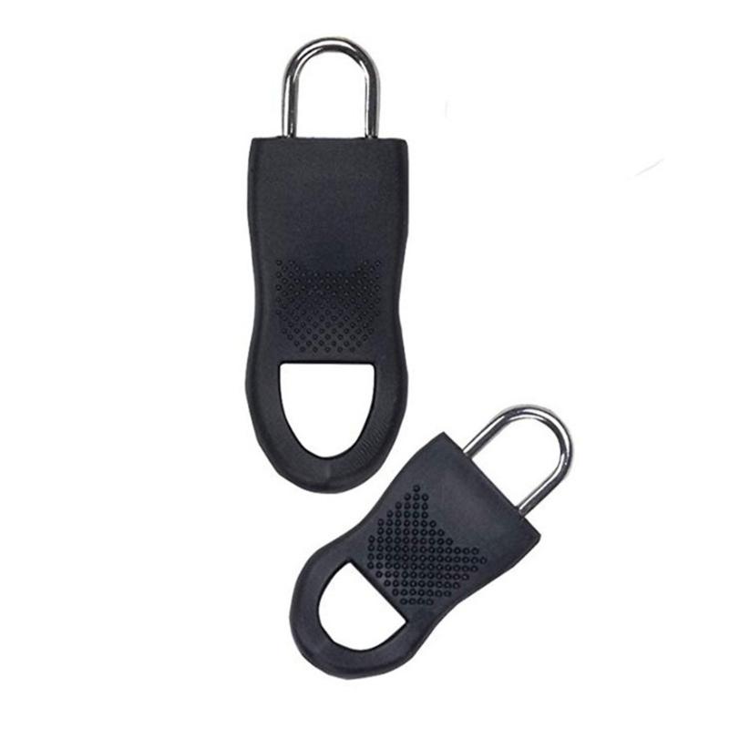 12Pcs Zippers Pulls Detachable Zippers Pulls Replacements Zippers Gripper Mend Fixer for Clothing Suitcase Luggage Bag
