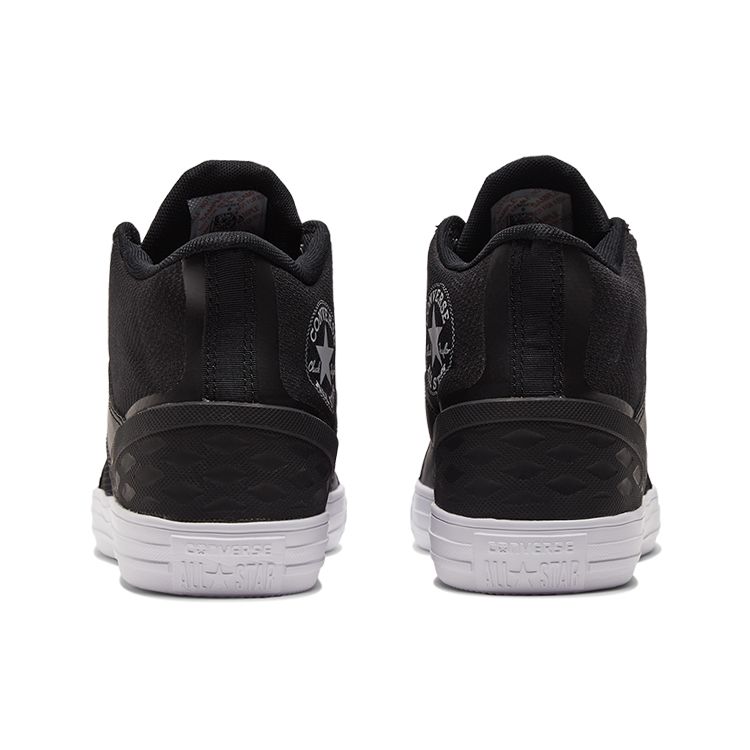 Converse Chuck Taylor All Star Flux Pantofi Canvas Mid-Top Versatili Foarte Confortabili Adidași Unisex Negru A01169C