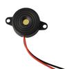 ABS And Electric Components Piezo Buzzer 2 Wired Connctor
