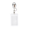 Stylish Simple Document Card Holder For Women Men High Quality Retractable Sliding Cover Card Holder Bus Card Id Card Holder