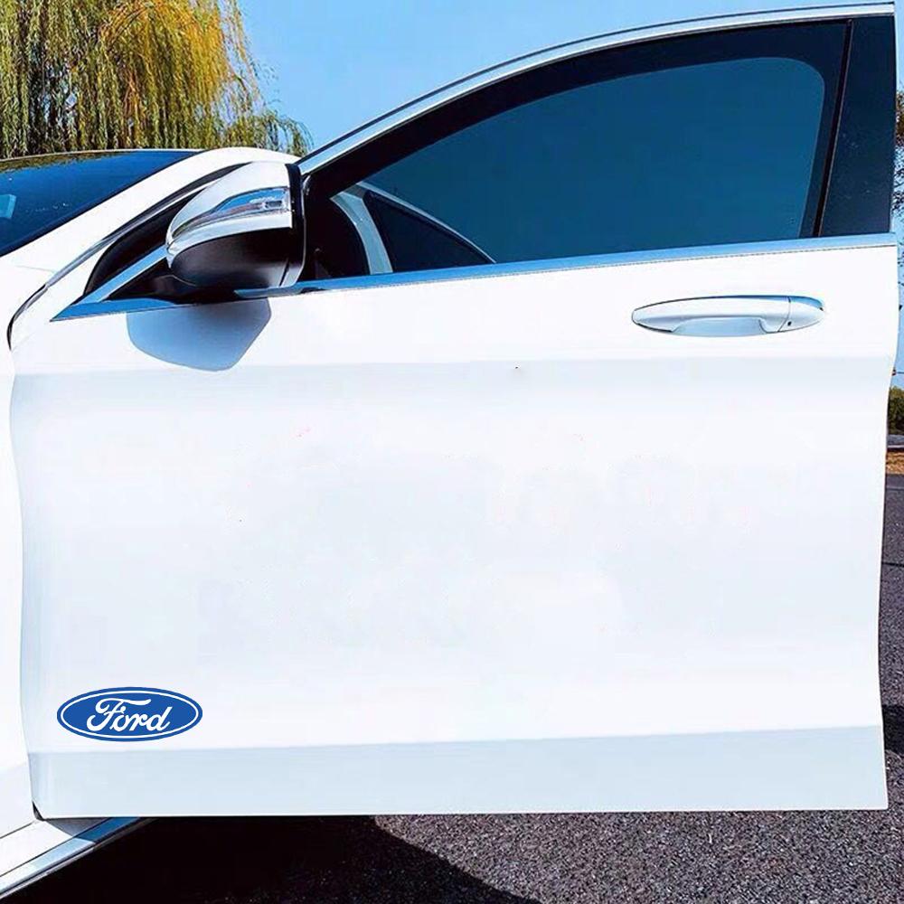 ckyfrl1 Vinyl Car Logo Sticker Body Door Trunk Decal Decoration Auto Accessories For Ford Focus Mondeo Mk4 Mustang Kuga Fusion ST Max