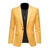 Frühling Herbst Herren Freizeitanzug Slim Fit Anzugjacke Herren Berufsanzug