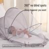 Universal Baby Crib Mosquito-Proof Blackout Cover - Foldable Newborn Infant Full Coverage Net