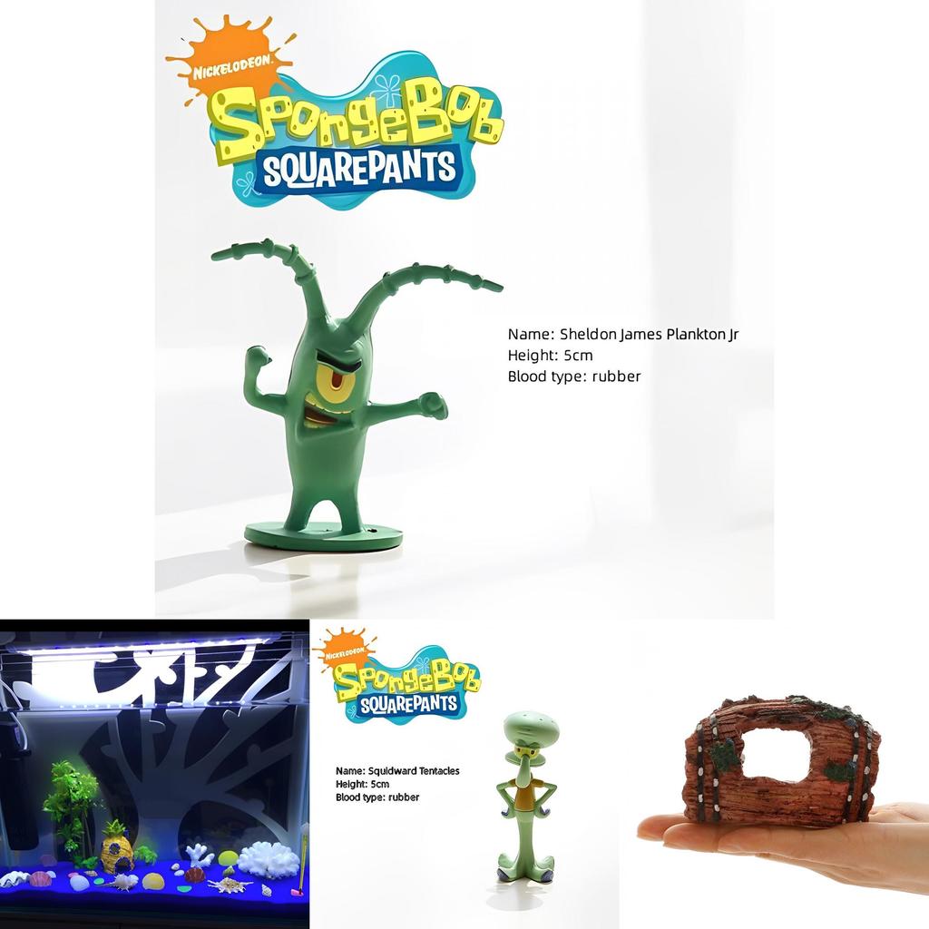 Add Some Color To Your Fish Tank With Spongebob Pineapple House Aquarium Ornament