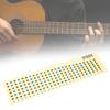 2PCS Yellow Fingerboard Frets Map Sticker Fret Markers Fret Markers Stickers  For Beginners Practice