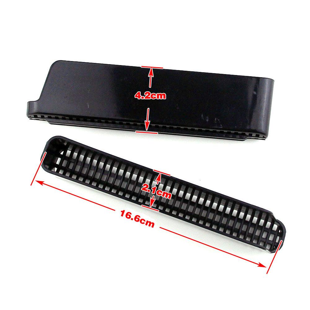 For Toyota Camry 2012-2017 2pcs Car Seat Air Conditioner Outlet Cover Vent Sticker 2013 2014 2015 2016 Car Interior