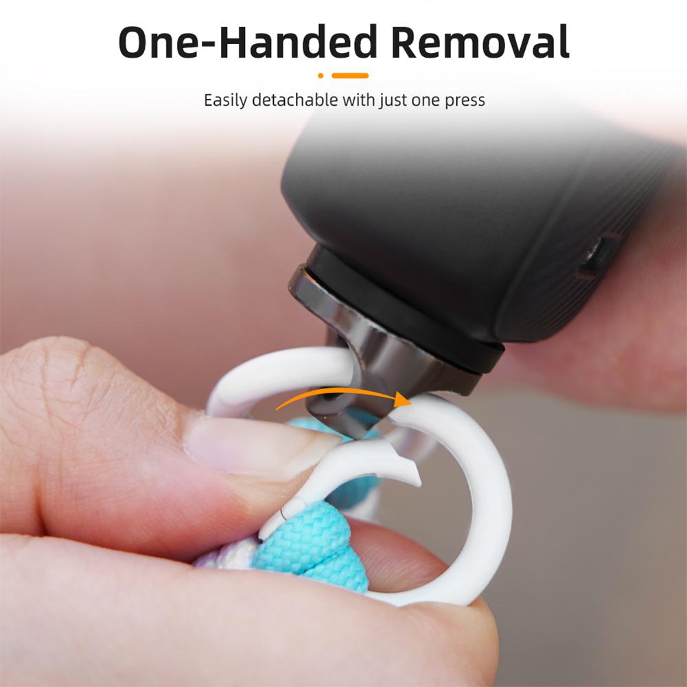Camera Anti-Lost Lanyard with 1/4 Screw Quick Release Anti-Lost Strap Sports Camera Lanyard for DJI Pocket3/Action5 Pro/4/3