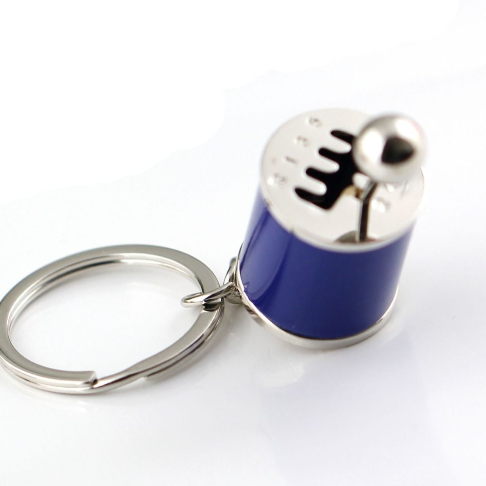 Creative Metal Keychain Pendant Car Key Holder Ornament Simulation Auto Parts Keyring