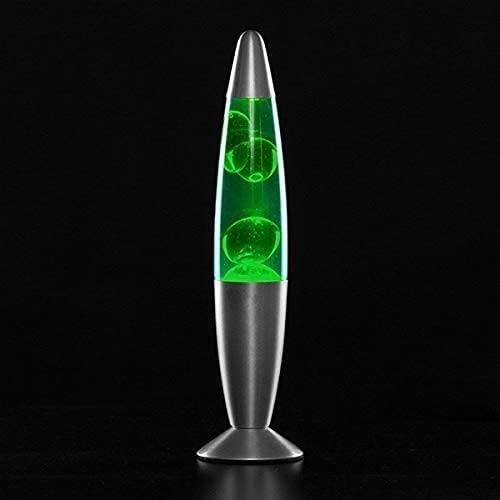 Lampe à lave - A126 - Vert - 25 W - Aluminium et verre