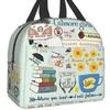 Portable Bento Bag Cartoon Thermal Insulation Bag Aluminum Foil Lunch Bag Student Bento Bag Thickened Thermal Insulation Lunch Box Bag