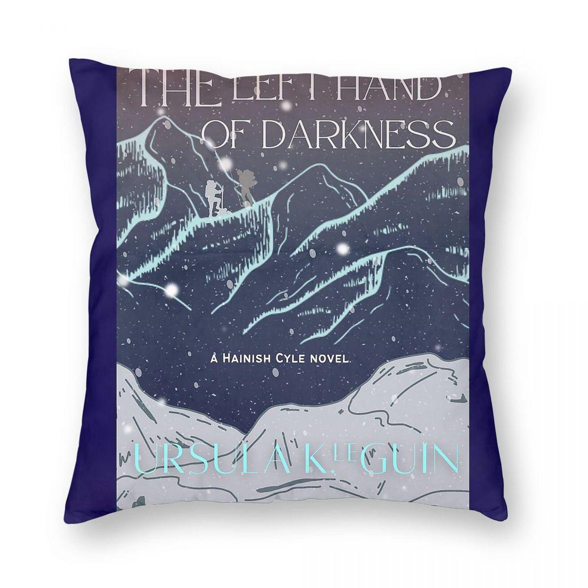 The Left Hand Of Darkness Square Pillowcase Polyester Linen Velvet Printed Zip Decorative Room Cushion Cover 18 Peach skin 18*18(CM)-1Pcs