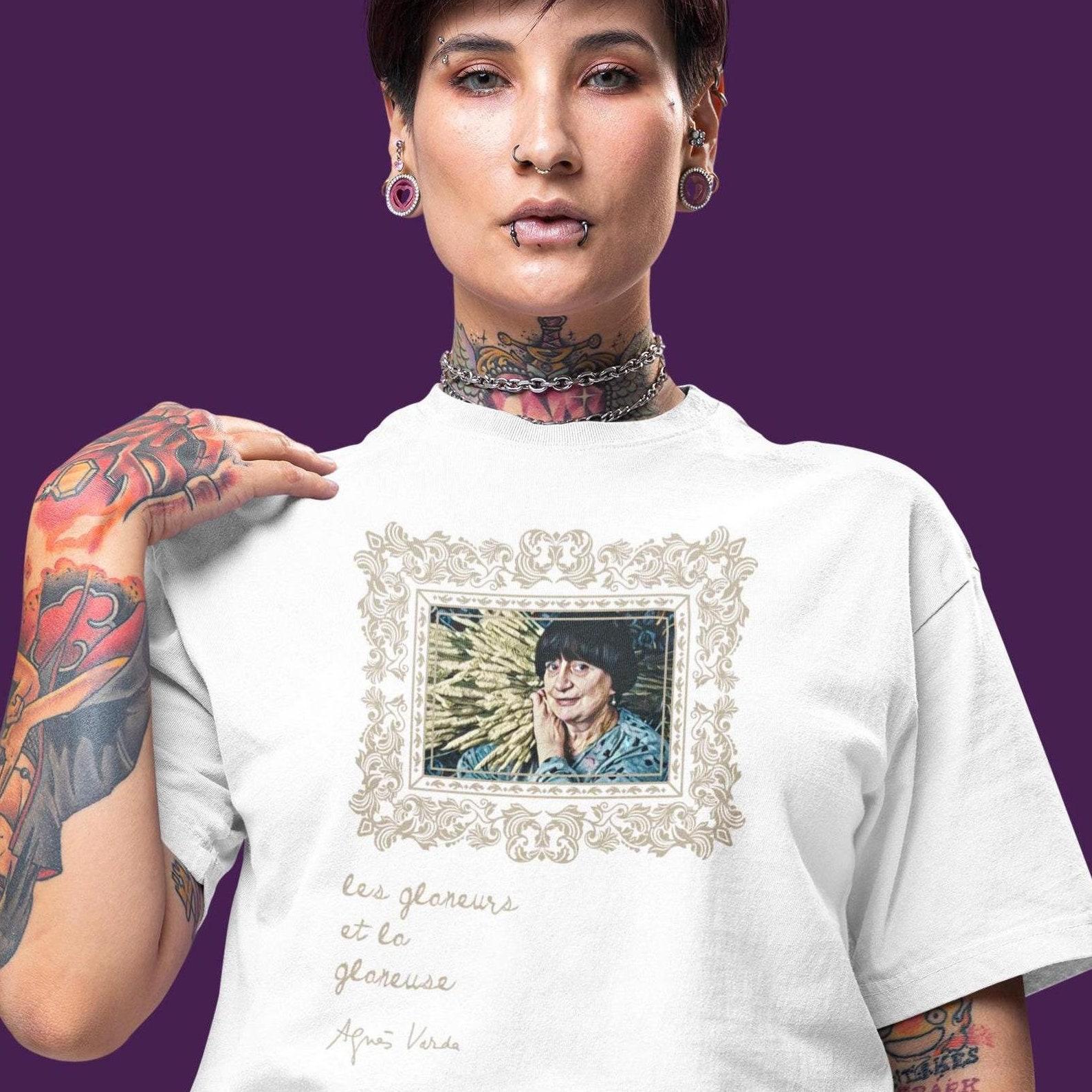 Les Glaneurs et la Glaneuse T-Shirt - Agnès Varda Documentary - French Art House Cinema Gift 4XL