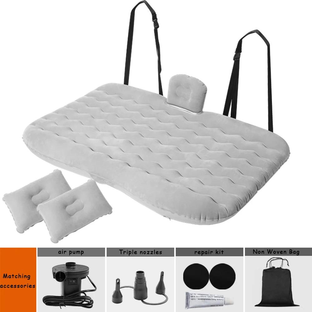 Car Air Mattress, Universal Back Seat Inflatable Sleeping Pad for Sedan SUV Road Trip Camping