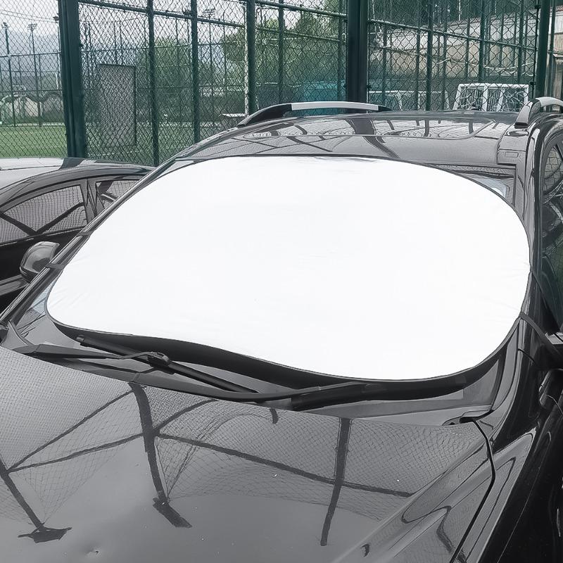 Folding Car Windshield Sun Shade Cover Visor Protector Interior Anti UV Sun Windscreen Sunshades 140*80cm Automobile Accessories
