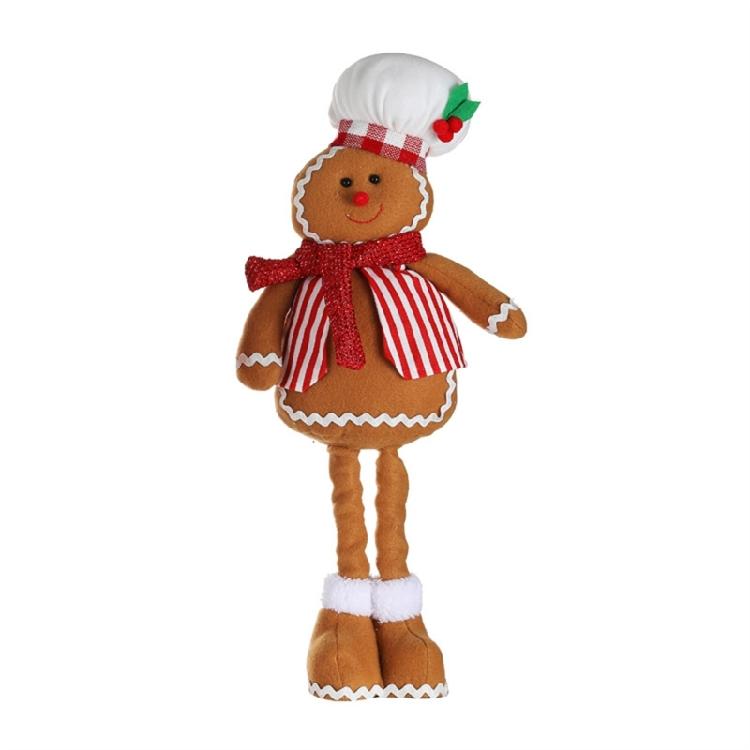 Christmas Gnome Cook Telescopic Figures Cute Doll Decoration Holiday Present