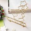 Iron Christmas Tree Napkin Holder Minimalist Paper Tissue Holder Paper Dispenser Rack  Tabletop Use