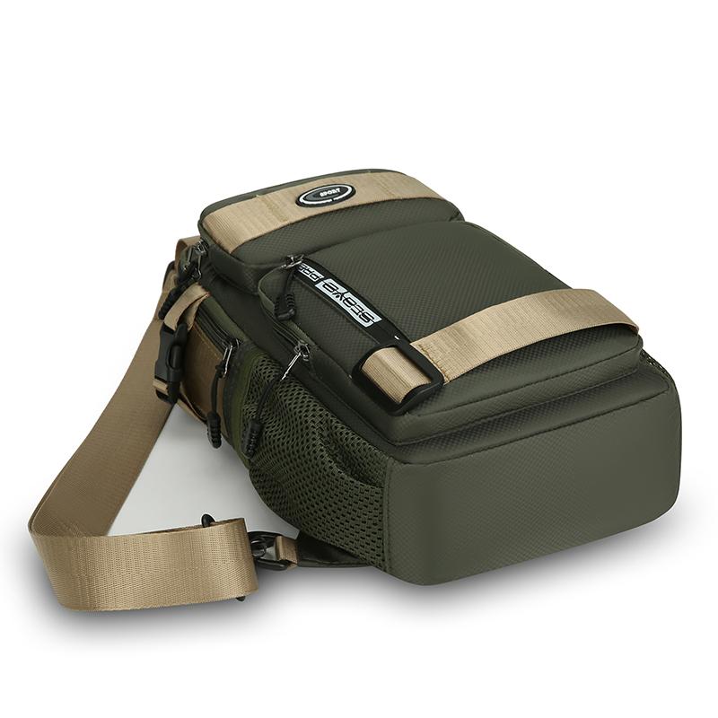 Multifunctional Men's Chest Bag Outdoor Cycling Sports Crossbody Bag Lightweight Shoulder Bag