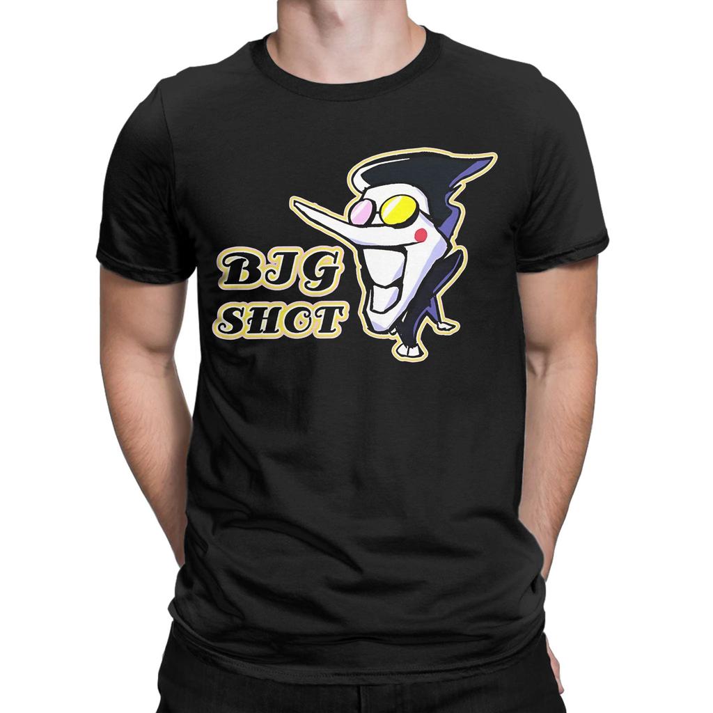 Spamton Deltarune Big Shot T Shirts Mens 100 Cotton Leisure TShirt Round Neck Tees Short Sleeve Tops 6XL