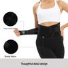 Adjustable Breathable Mesh Waist Support Belt with Pressure Pad