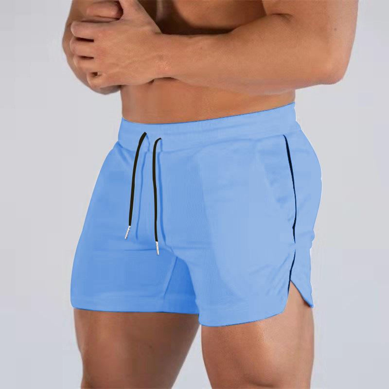 New Large-size Sports Shorts for Men's Quick-drying Marathon Running Three-point Pants Fitness Beach Pants