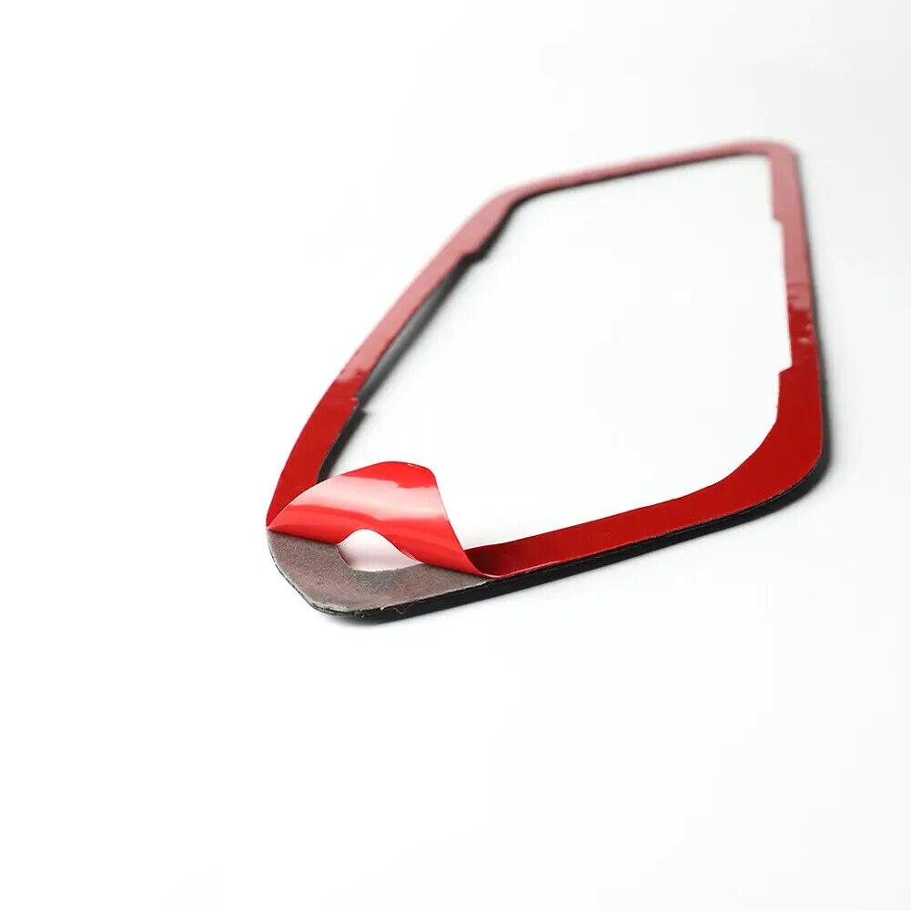 4PCS Carbon Fiber Car Door Handle Frame Cover Stickers Decoration Accessories For BMW 3 Series G20 G28 325li 330d 335 -20
