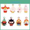 Chinese Mythology Plush Keyring With Short Pile Fabric For Collectors Item